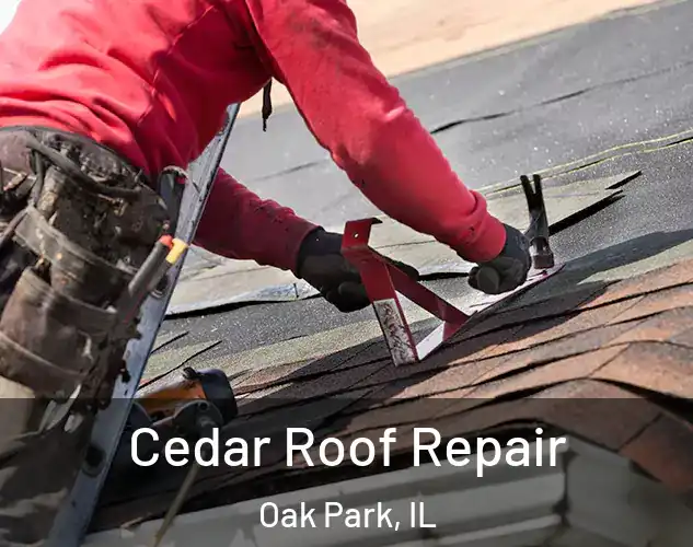  Cedar Roof Repair Oak Park, IL