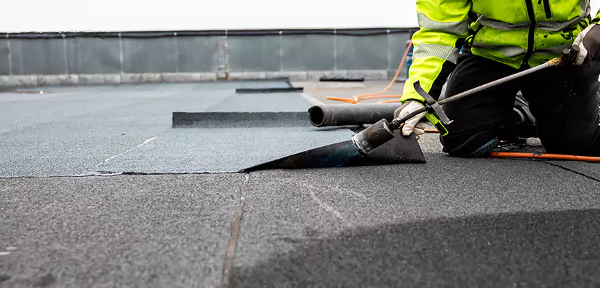 Residential Flat Roof Repair in Oak Park