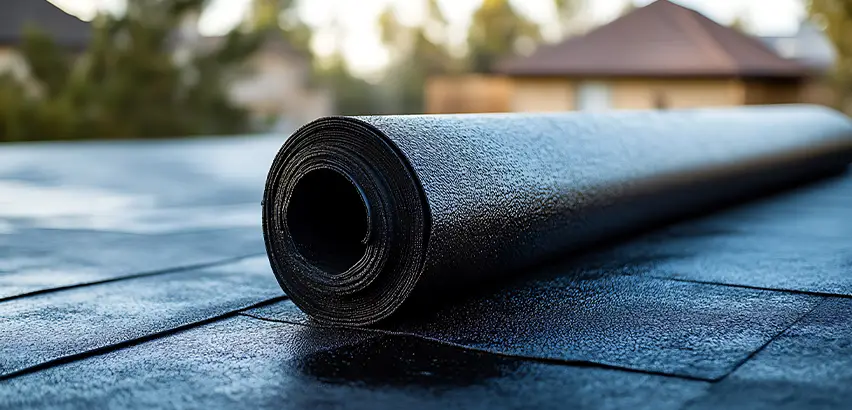 Rubber Flat Roof Replacement in Oak Park