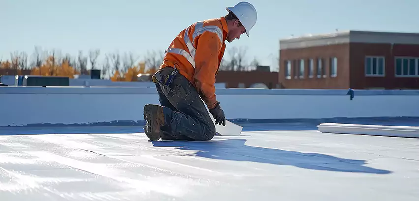 Commercial Roof Coating in Oak Park
