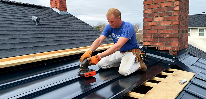 Metal Roof Leak Repair in Oak Park