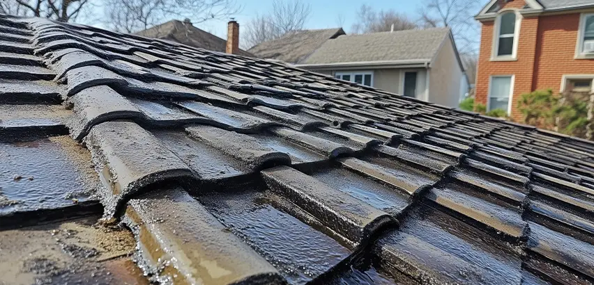Shingle Roof Leak Replacement in Oak Park