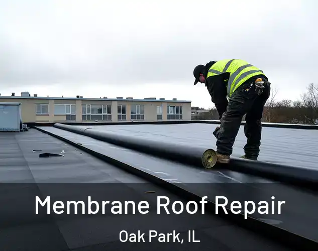  Membrane Roof Repair Oak Park, IL