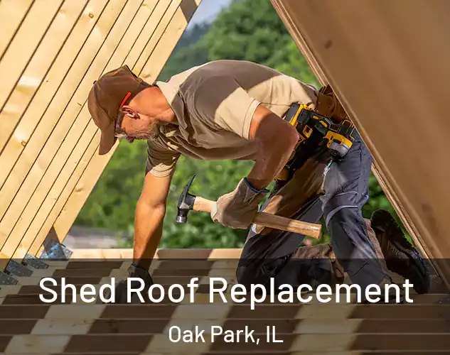  Shed Roof Replacement Oak Park, IL