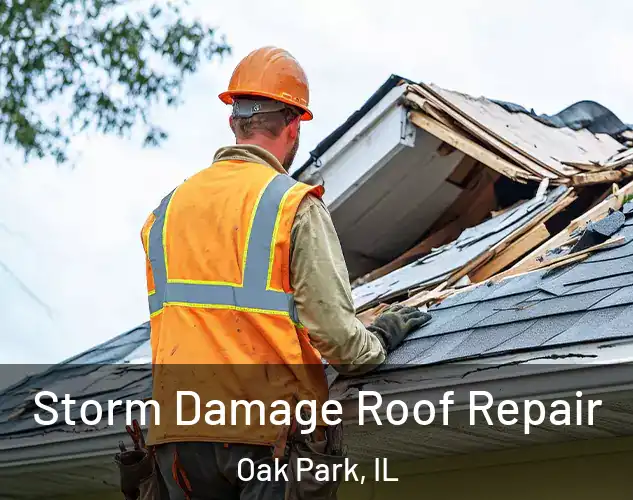  Storm Damage Roof Repair Oak Park, IL